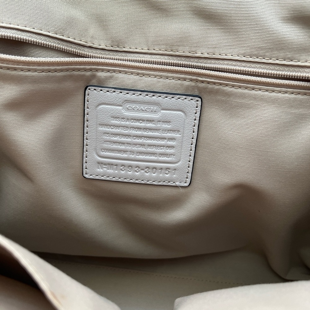 Coach Bleeker Preston Satchel/ Crossbody/Colorblock Blk/Gray/Taupe - Picture 3 of 12